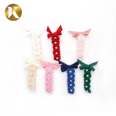 China Fashion Handmade Shoe Flower Accessories Butterfly Knot With Custom Service supplier