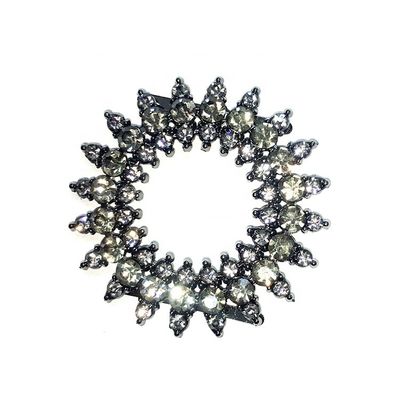 China Shoe Ornaments Clips Iron / Copper Material supplier