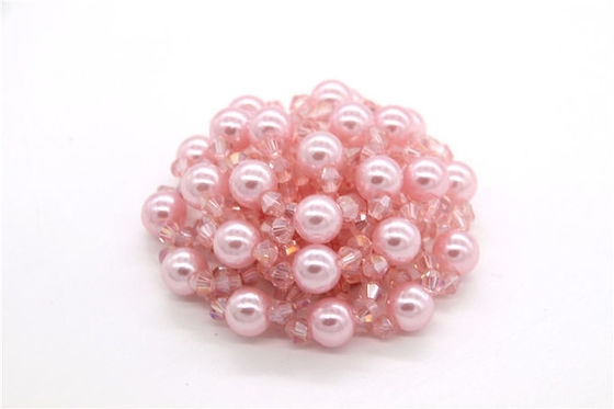 China Fashion Hanging Plating Decorating Shoes With Rhinestones 90*35mm Size supplier