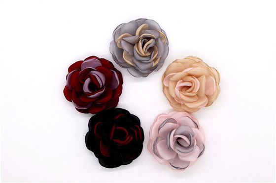China Shiny Crystal Shoe Clips , Rhinestone Shoe Clips For Bags / Clothes supplier