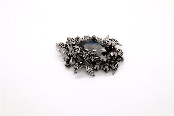 Pretty Vintage Shoe Clips Colorful High - Grade Rhinestone SGS Approval supplier