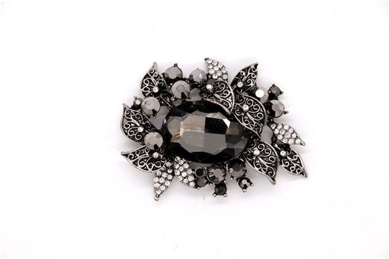 Pretty Vintage Shoe Clips Colorful High - Grade Rhinestone SGS Approval supplier