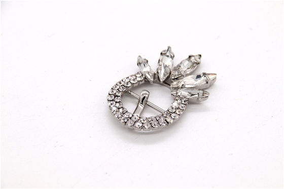 High - Grade Rhinestone Accessorize Shoe Clips With Multiple Colors supplier