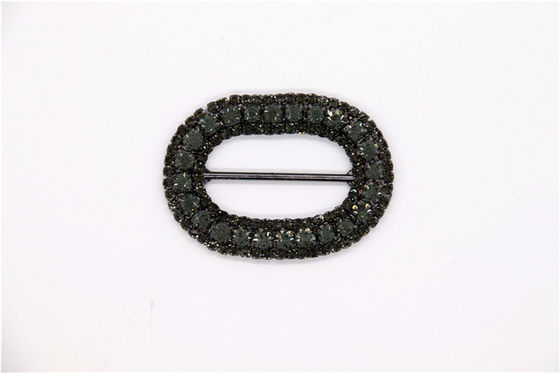 Women'S Rhinestone Shoe Clips Zinc Alloy / Iron / Copper Material supplier