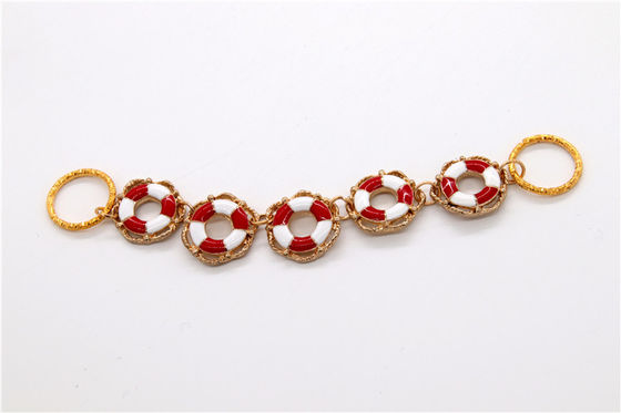 Hand Welded buckle Chain of Hardware,Ladies sandals chain copper /iron gun/nickel/gold supplier