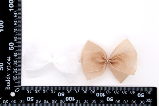 Girl Handmade Shoe Lace Flowers Current Fashionable Style With Long Using Life supplier