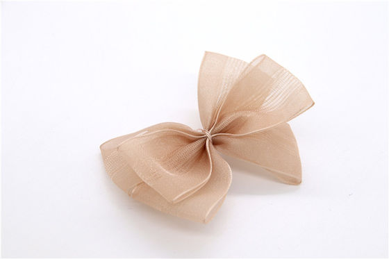Girl Handmade Shoe Lace Flowers Current Fashionable Style With Long Using Life supplier