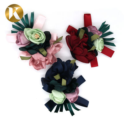 Cluster Colour Decorative Shoe Clips 85*110mm With Hanging Plating supplier