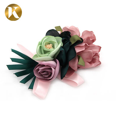 Cluster Colour Decorative Shoe Clips 85*110mm With Hanging Plating supplier