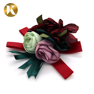 Cluster Colour Decorative Shoe Clips 85*110mm With Hanging Plating supplier