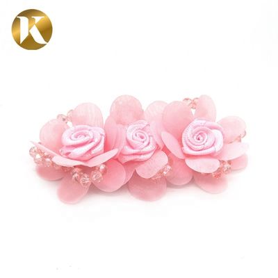 Multi - Color Decorative Diy Shoe Clips Bonded Leather Style For Child supplier