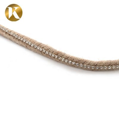 Custom Decorative Handmade Rope 1000mm Size Fashion Style For Shoe supplier