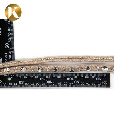 Custom Decorative Handmade Rope 1000mm Size Fashion Style For Shoe supplier