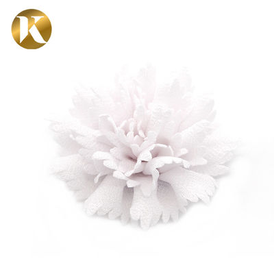 Ladies Custom Fashion Shoe Decoration 80*80mm Special Cloth Material supplier