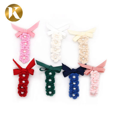 Decorative Shoe Lace Flowers For Headwear / Shoes / Clothes / Backpac supplier