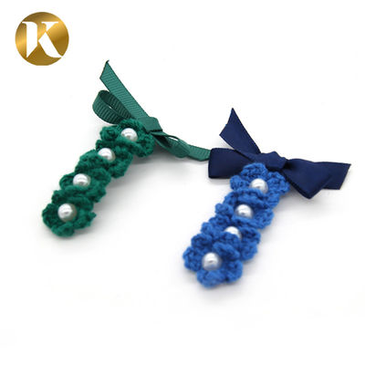 Decorative Shoe Lace Flowers For Headwear / Shoes / Clothes / Backpac supplier