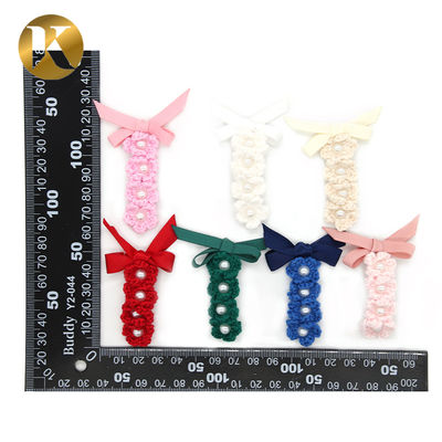 Decorative Shoe Lace Flowers For Headwear / Shoes / Clothes / Backpac supplier