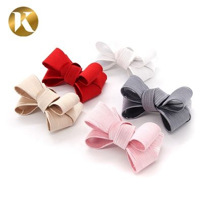 Butterfly Fashion Shoe Decoration 80mm*45mm Special Cloth Material supplier