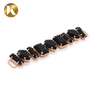 Hanging Plating Women Shoe Tassel Chain Jewelry Decoration SGS Approva supplier