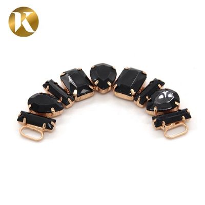 Hanging Plating Women Shoe Tassel Chain Jewelry Decoration SGS Approva supplier