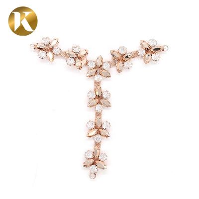 Y Shape Women Shoe Tassel Chain Popular Style For Sandals Decoration supplier