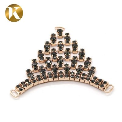 Popular Metal Shoe Buckle Chain 95mm*75mm With Hanging Plat supplier