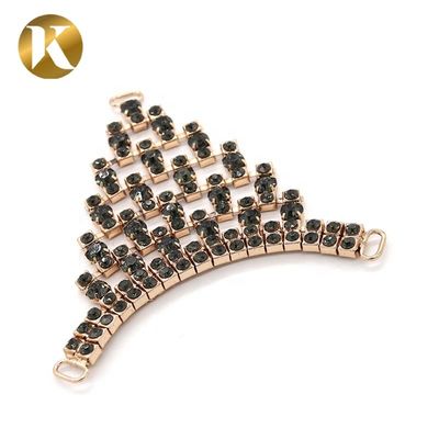 Popular Metal Shoe Buckle Chain 95mm*75mm With Hanging Plat supplier