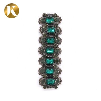 Custom Metal Women Shoe Tassel Chain 115mm*37mm With Fashion Style supplier