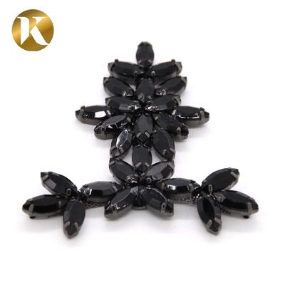 Jewelry Decoration	T Shape Metal Shoe Buckles Black / Gold Multi Color supplier