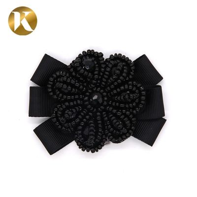 Diamond Fashion Satin Ribbon Flowers Fashion Style Shoe Accessories supplier