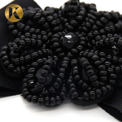 Diamond Fashion Satin Ribbon Flowers Fashion Style Shoe Accessories supplier