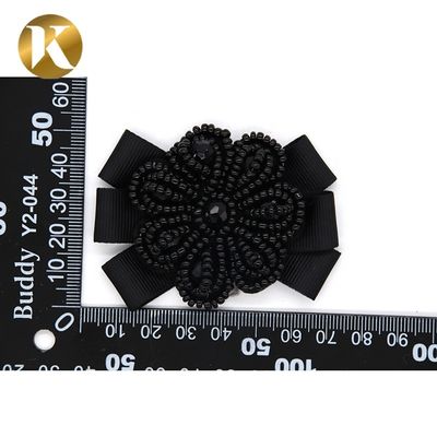 Diamond Fashion Satin Ribbon Flowers Fashion Style Shoe Accessories supplier