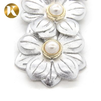 Wenzhou Kml Wholesale custom handmade flower fashion special cloth shoe buckle accessories supplier
