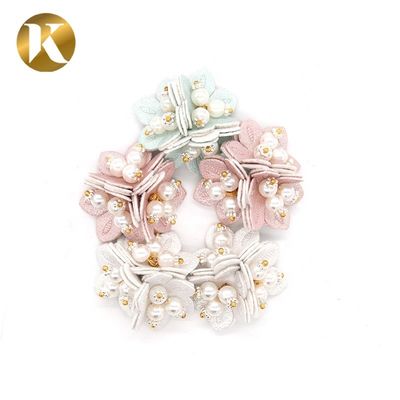 Fashion Style DIY Satin Ribbon Flowers Special Cloth Material For Shoe Decoration supplier