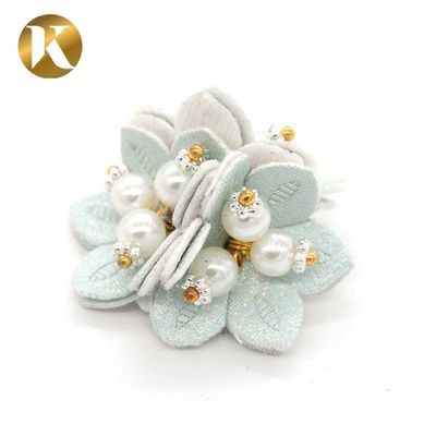 Fashion Style DIY Satin Ribbon Flowers Special Cloth Material For Shoe Decoration supplier