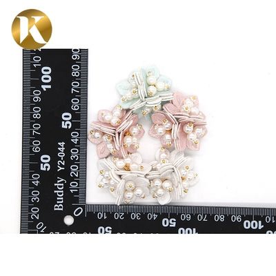 Fashion Style DIY Satin Ribbon Flowers Special Cloth Material For Shoe Decoration supplier