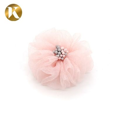 Fashion Style Shoe Lace Flowers With Special Cloth Material For Women supplier