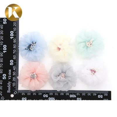 Fashion Style Shoe Lace Flowers With Special Cloth Material For Women supplier