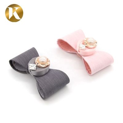 Pearl Simple Style Shoes Decoration Accessories Nickle / Black / Gold Color supplier