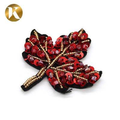Stylish High Heel Buckle Replacement Leaf Shape Special Cloth Material supplier