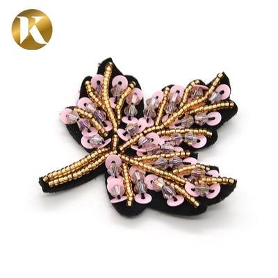 Stylish High Heel Buckle Replacement Leaf Shape Special Cloth Material supplier