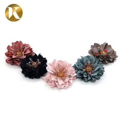 Decoration Handmade Shoe Lace Flowers Europe And America Style supplier