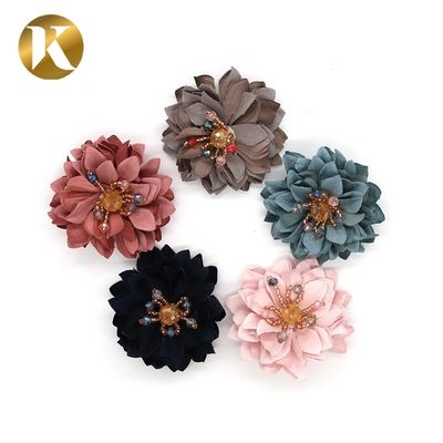 Decoration Handmade Shoe Lace Flowers Europe And America Style supplier