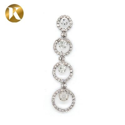 Popular Woman Shoes Decoration Accessories Round Shaped Chain Buckle supplier