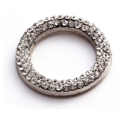 Circle Style Decorative Shoe Clips External 32mm Inner 23MM Size supplier