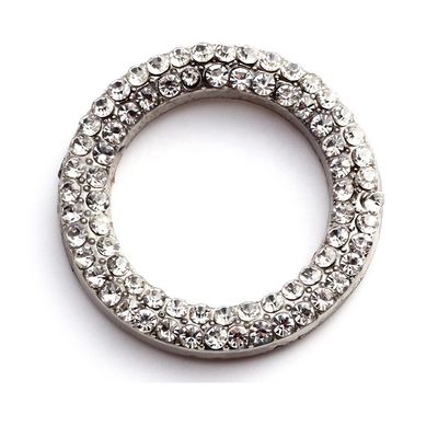 Circle Style Decorative Shoe Clips External 32mm Inner 23MM Size supplier