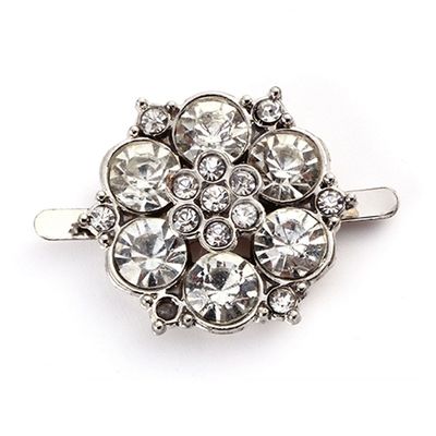 Elegant Style Decorative Shoe Clips Vintage Style For Shoes / Bags / Clothes supplier