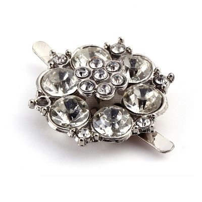 Elegant Style Decorative Shoe Clips Vintage Style For Shoes / Bags / Clothes supplier