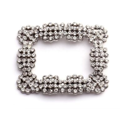 New Style Classic Fancy Shoe Clips 47mm*60mm Colorful For Bags / Clothes supplier