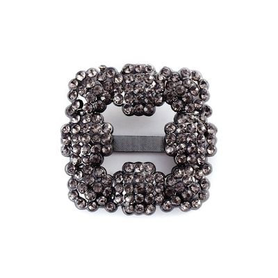 New Style 35mm Crystal Shoe Buckles Vintage Style For Shoes / Bags / Clothes supplier
